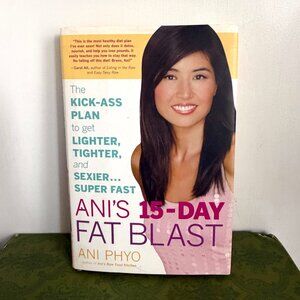 ANI PHYO 15-Day Fat Blast Plan Recipes Raw Healthy Whole Foods Diet  Book New